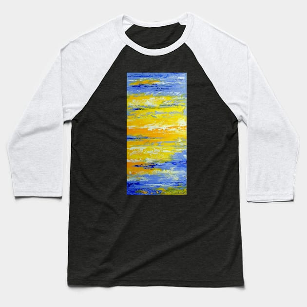 Once in the sky Baseball T-Shirt by OLHADARCHUKART
